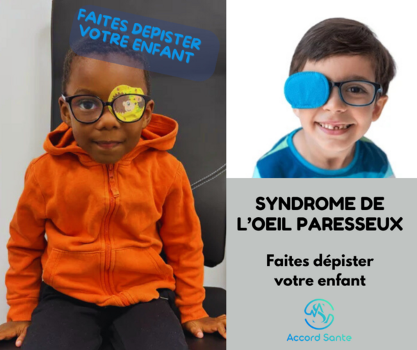 Cas d'amblyopie chez un enfant de 4 ans