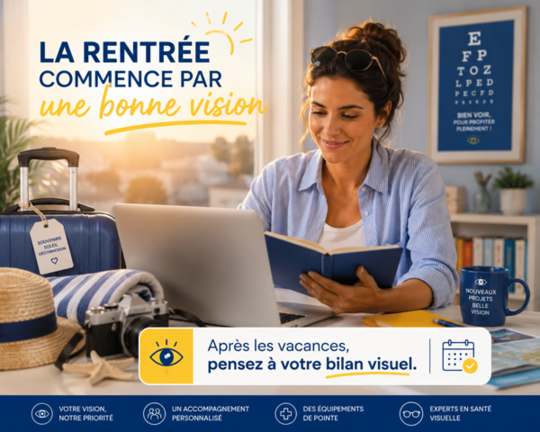 🏖️ Check-up pour le retour de vacances